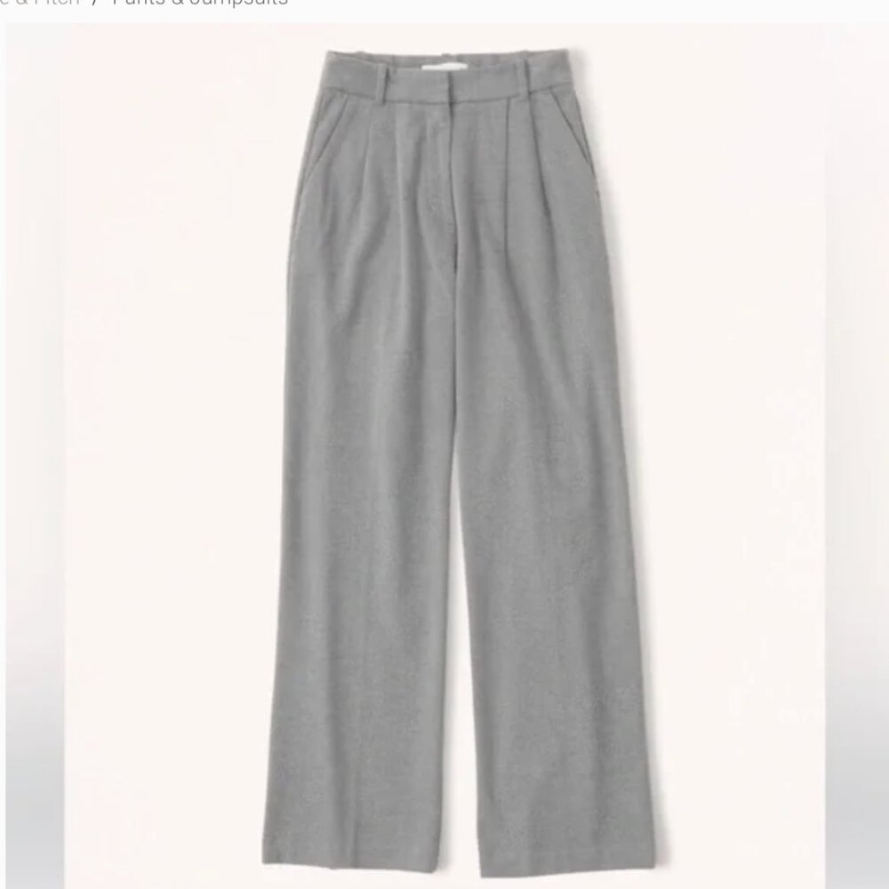 Abercrombie & Fitch Sloan Pant - Light Gray